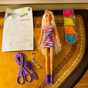 Mattel Barbie Doll Bead Blast 1997 Vintage #18888  NEW